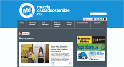 Desktop Screenshot of murciaecociudad.com