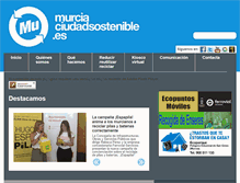 Tablet Screenshot of murciaecociudad.com